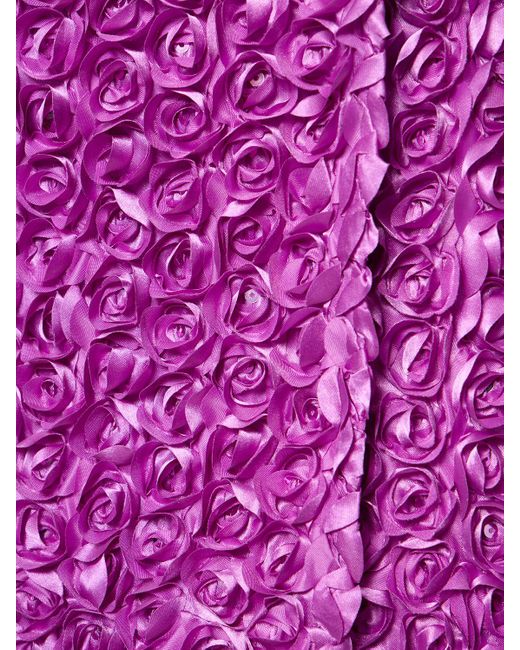 Jupe courte détail fleurs en 3d ROTATE BIRGER CHRISTENSEN en coloris Purple