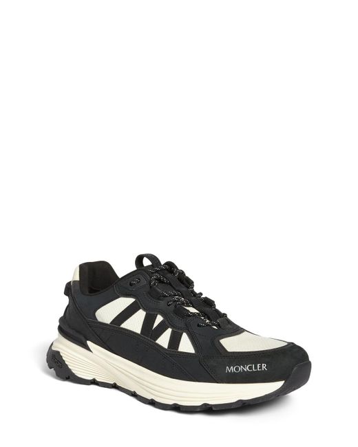 Moncler Black 4Cm Lite Runner Sneakers for men