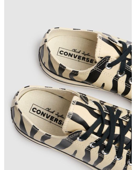 Converse White Chuck 70 Low Glow-In-The-Dark Sneakers