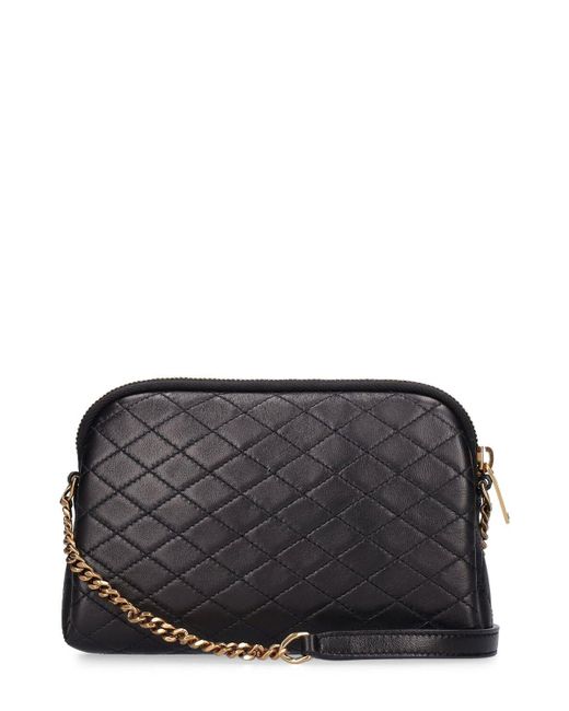 Saint Laurent Mini Gaby Quilted Leather Shoulder Bag in Black | Lyst Canada