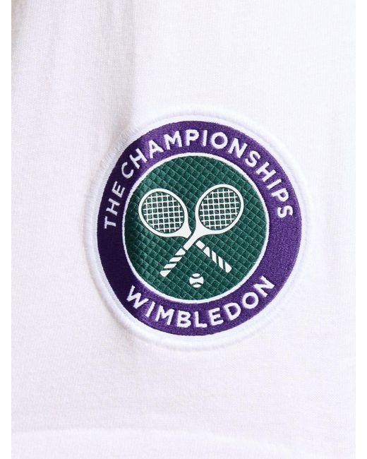 Polo Ralph Lauren White Wimbledon Bear T-shirt for men