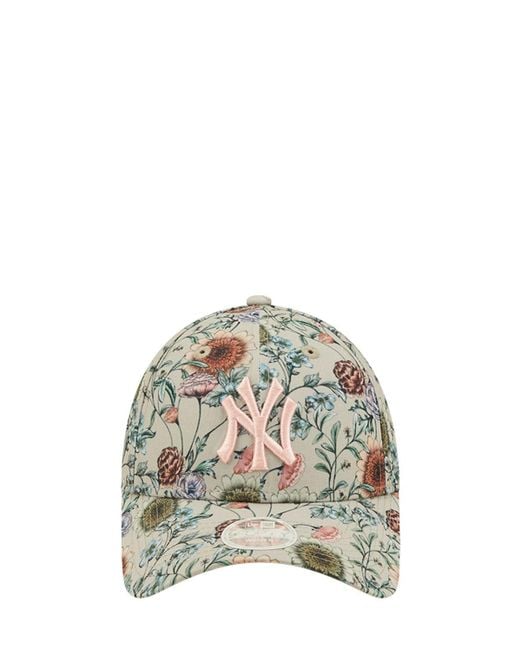 Cappello 9forty ny yankees floral di KTZ in Metallic