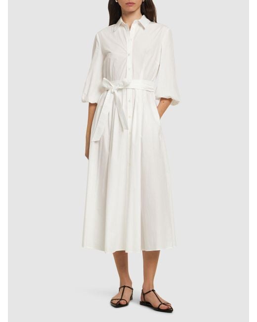 ◆Weekend Max Mara◆ Kentia ポプリンベルトミディシャツドレス Weekend by Maxmara Kentia Poplin Belt Midi Shirt Dress in