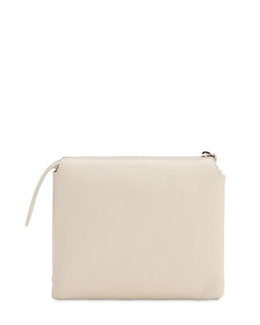 The Row Nu Mini Twin Leather Shoulder Bag in Ivory (Natural) | Lyst