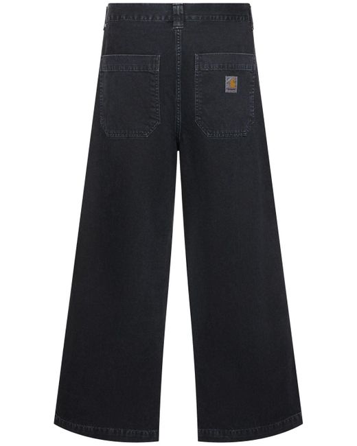 Carhartt Blue Garrison Stone Dyed Denim Jeans for men