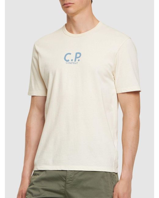 C P Company Natural T-shirt for men