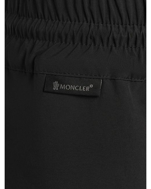 Pantaloni jogging in cotone di Moncler in Black