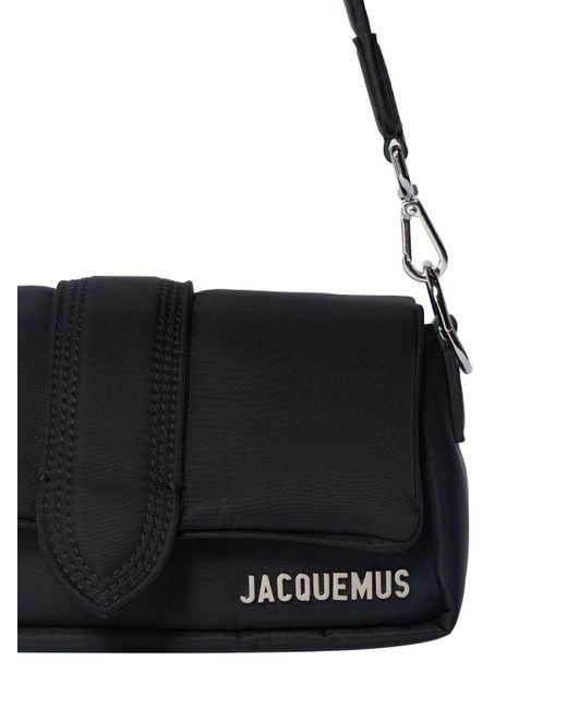 Jacquemus Black Le Petit Bambimou Nylon Crossbody Bag for men