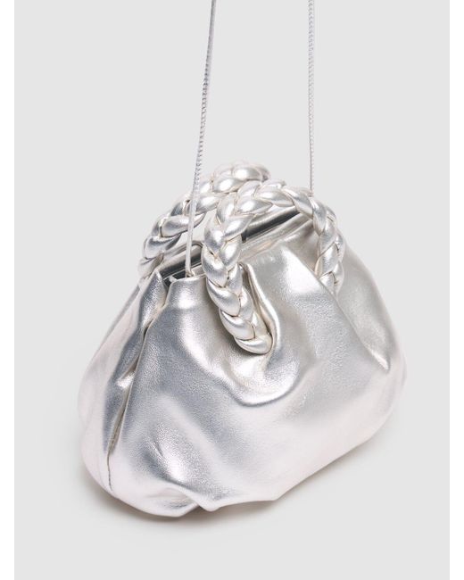Hereu White Metallic-tasche "bombon"
