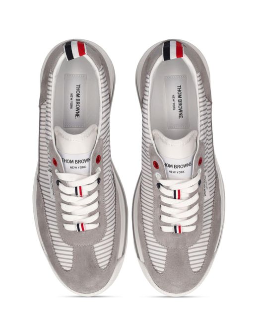 Sneakers de techno Thom Browne de hombre de color White