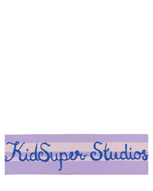 PUMA Purple Kidsuper Studios Scarf for men
