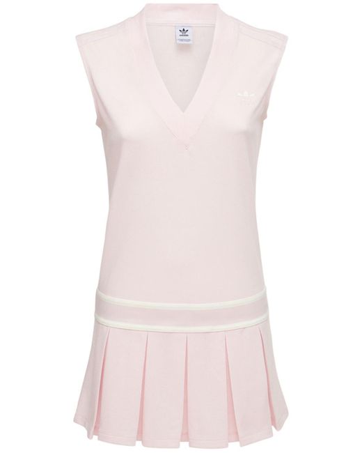 adidas Originals Tennis Dress in Pink | Lyst