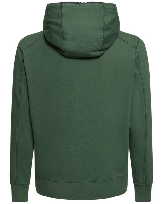 Sweat-shirt zippé en polaire légère à cpauche C P Company pour homme en coloris Green