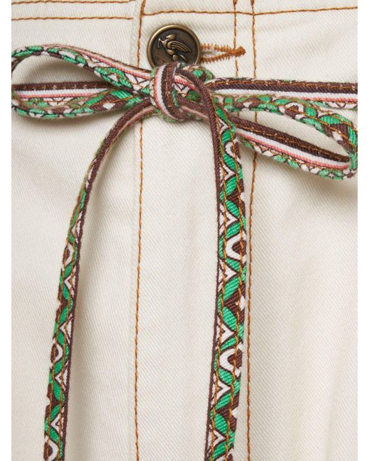 Donna Jeans Svasati di Etro in White
