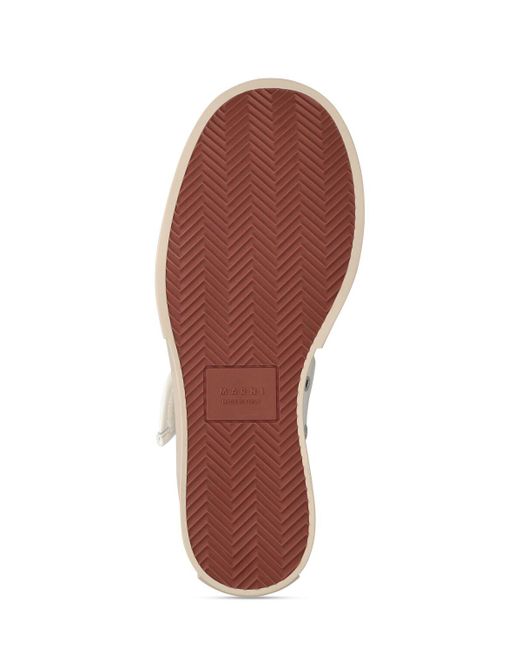 Marni Natural 20mm Hohe Mary Jane-loafer Aus Leder "pablo"