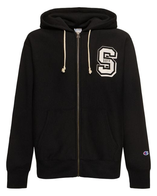 Champion Herren Hoodie Aus Fleece in Black für Herren