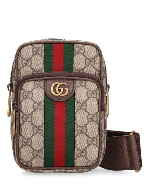 Gucci Ophidia GG Mini-Tasche in Brown für Herren