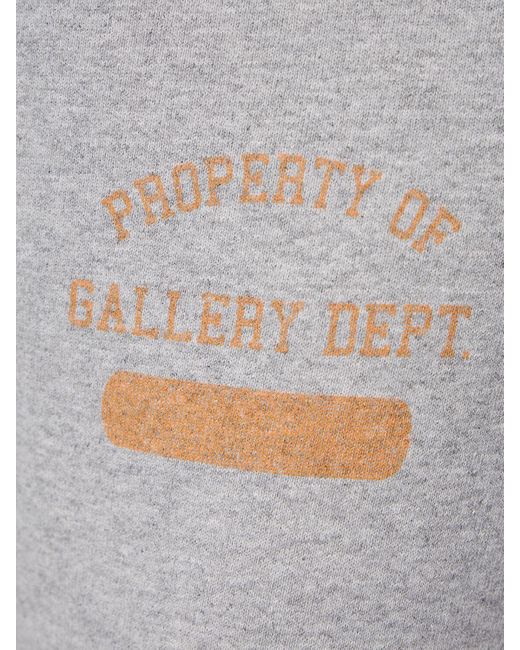 Pantaloni gd property in felpa di GALLERY DEPT. in Gray da Uomo