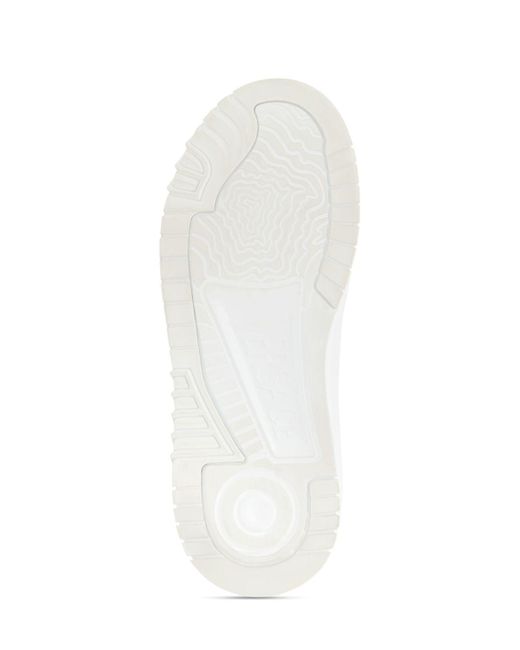 Sneakers in pelle di Versace in White da Uomo