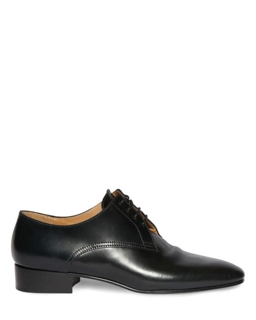 Zapatos de piel con cordones 20mm The Row de color Black