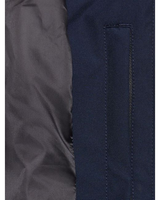 Canada Goose Blue Hybridge Knit Down Jacket for men