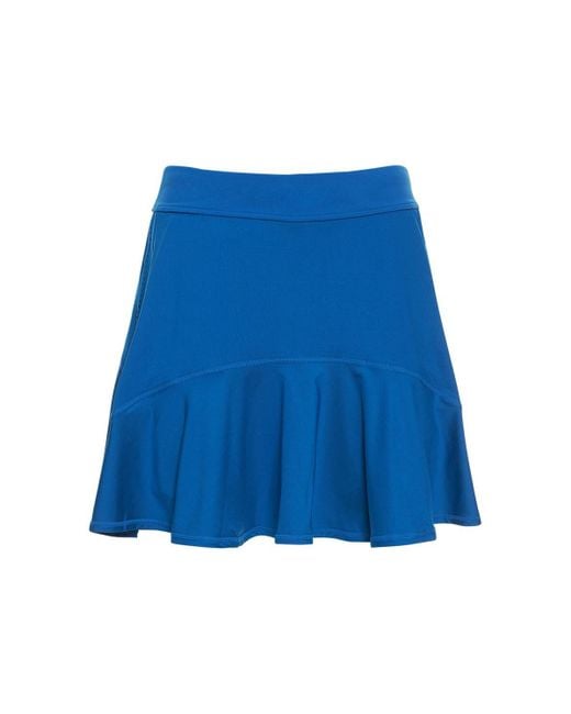 Sweaty Betty Blue Volley High Waist Tennis Skirt