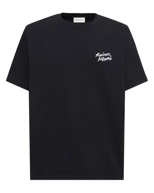 Maison Kitsuné T-shirt "maison Kitsuné" in Black für Herren