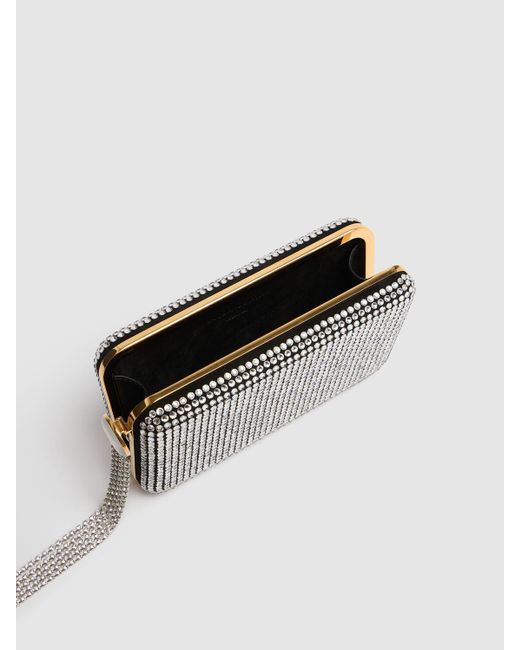 Magda Butrym Gray Verzierte Clutch "lelia"