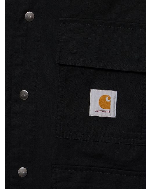 Camicia elroy in cotone di Carhartt in Black da Uomo