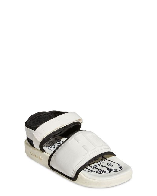human race adidas sandals