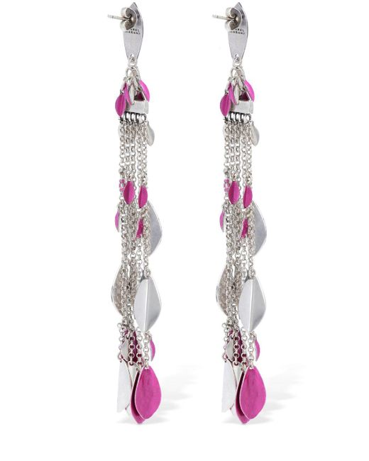 Isabel Marant Pink Farbige Ohrringe "lea"