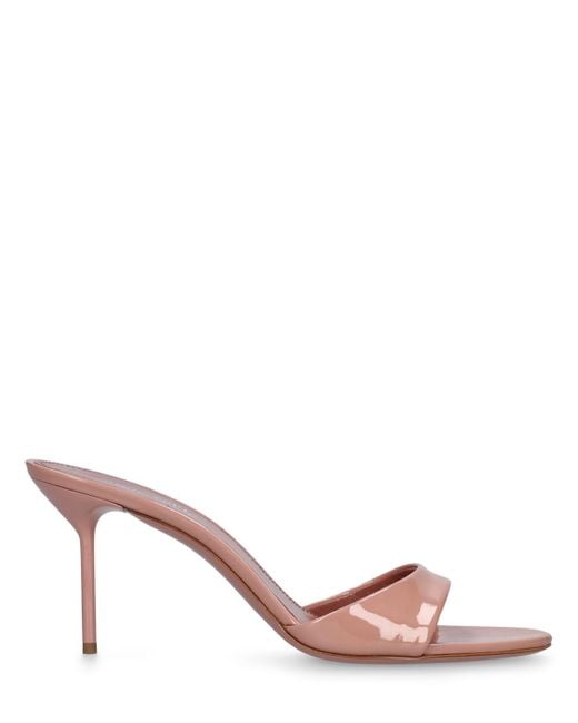 Zapatos mules de charol 70mm Paris Texas de color Pink