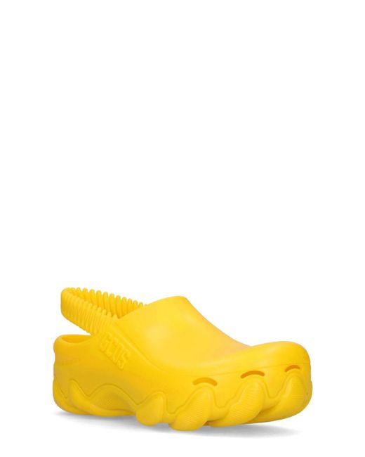 Gcds Sabot Ibex Rubber in Yellow for Men slides and flip flops Sandals and flip-flops Mens Shoes Sandals 