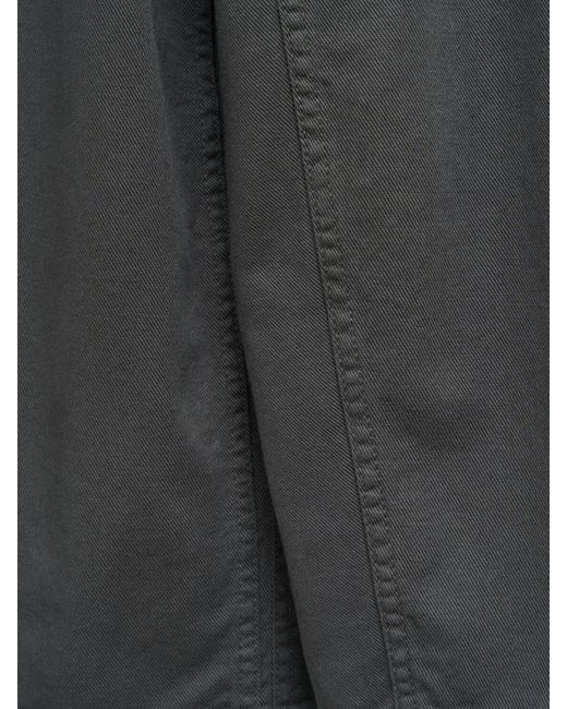 Lemaire Black Jeansjacke Mit Doppelter Brust