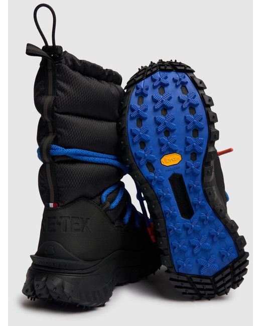 Hombre Botas Après Ski Con Cordones Moncler de hombre de color Blue