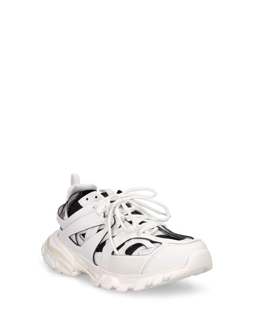 Balenciaga Track Sneakers mit Kontrasteinsätzen in White für Herren