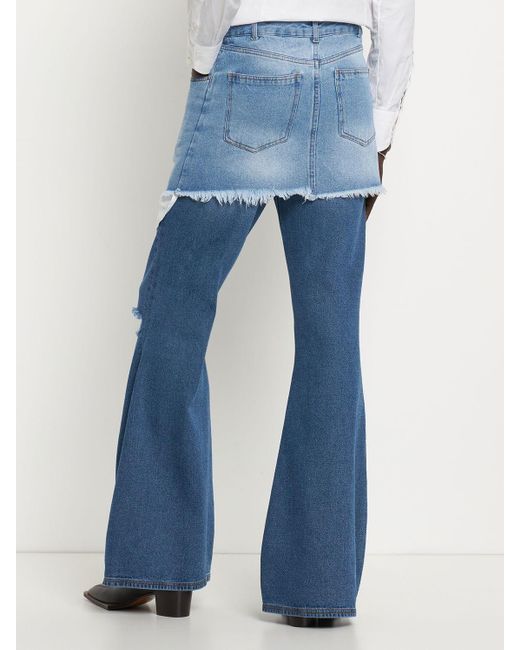 Egonlab. Wrapped Denim Skirt size 48 | ochge.org