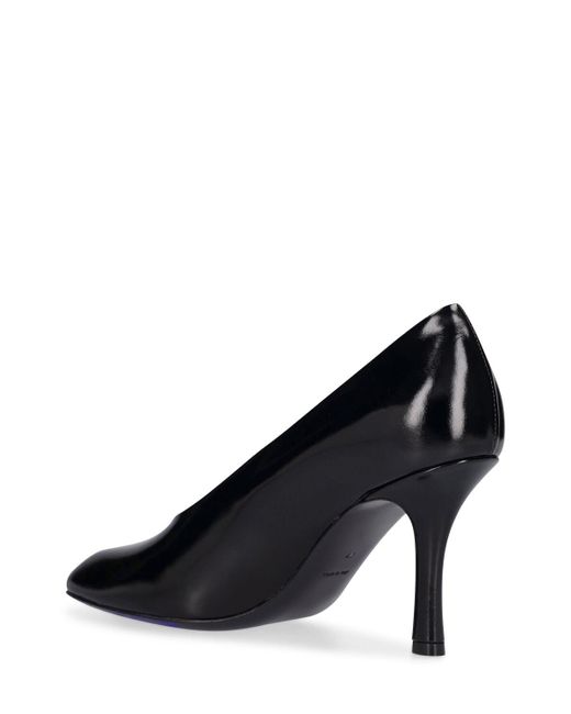 Burberry Black 105mm Lf Ws0 Leather Pumps