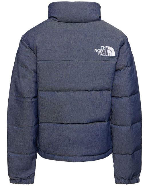 The North Face Reversible Nuptse Down Jacket in Blue Lyst Australia