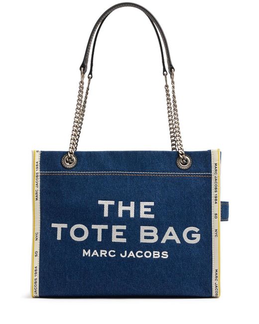 Marc Jacobs The Medium Tote チェーンバッグ Blue