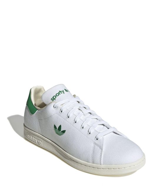 adidas Originals Sporty And Rich Stan Smith Sneakers in White | Lyst