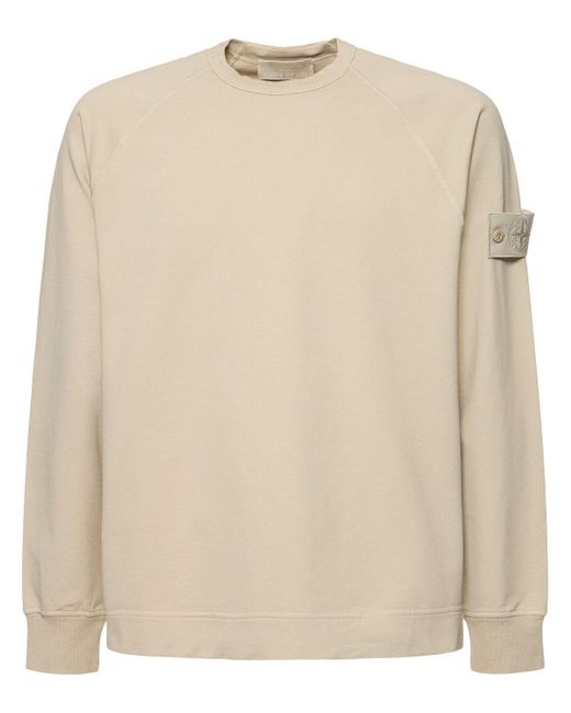 メンズ Stone Island Ghost スウェットシャツ Natural