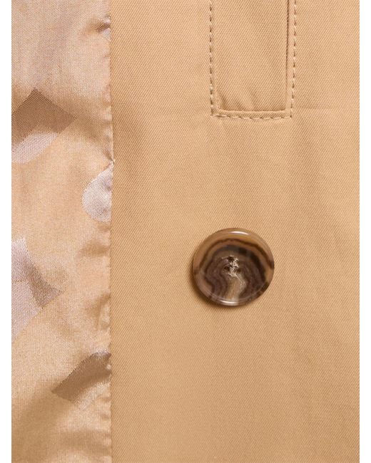 Trench-coat en coton h-hyde Boss pour homme en coloris Natural