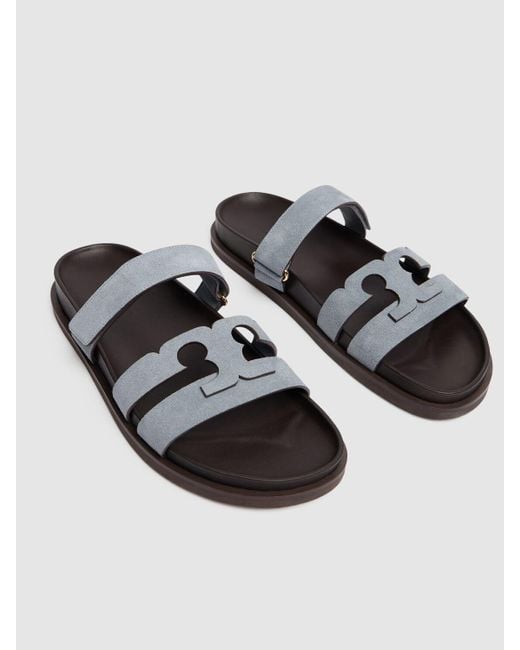 Tory Burch Ines Sport スエードサンダル White