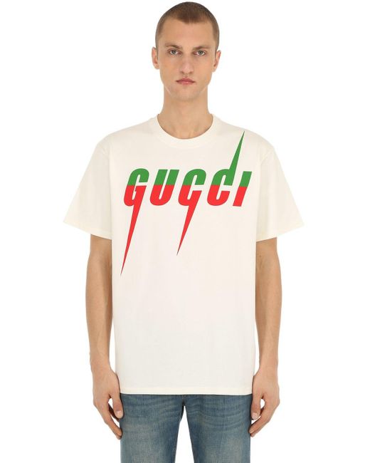gucci blade print t shirt