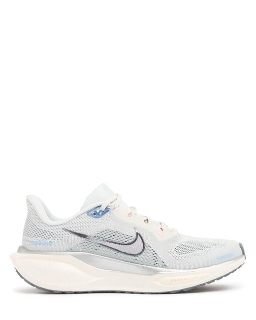 Nike White Pegasus 41 Sneakers