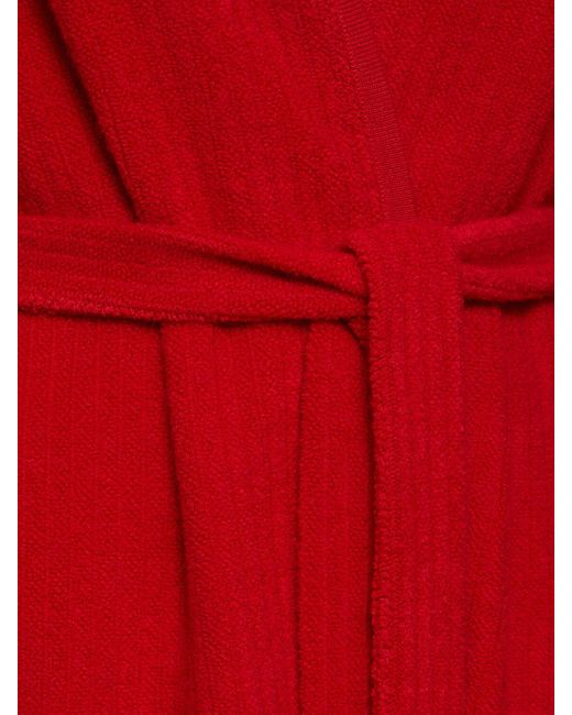 The Row Red Kaschmirmantel Mit Gürtel "ghali"