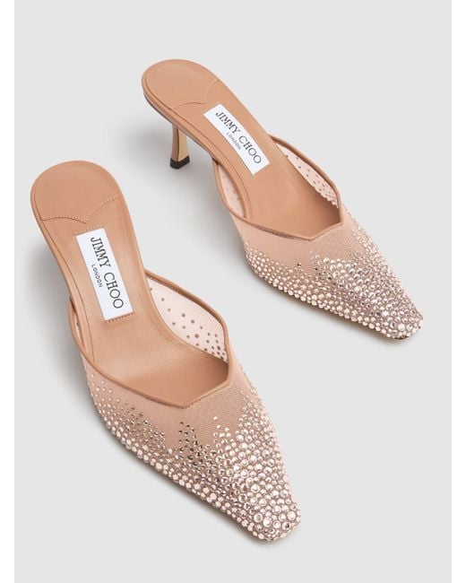 Donna Mules Vivi di Jimmy Choo in Pink