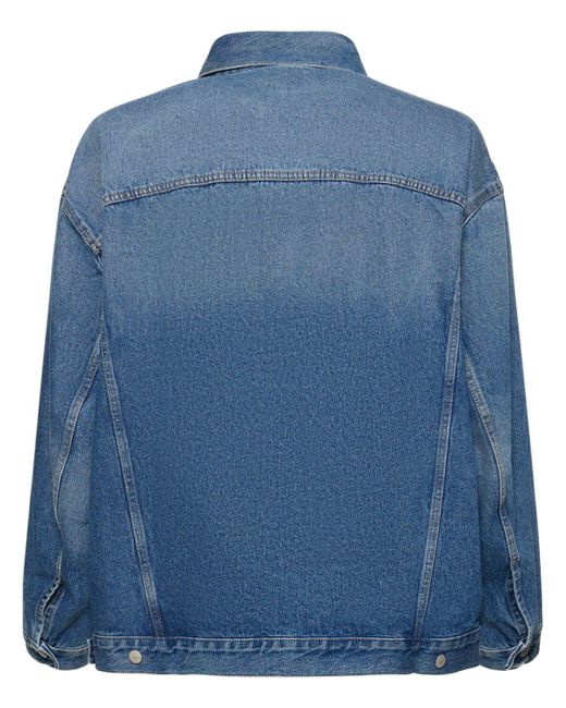 Acne Blue Morris Vintage Oversized Jacket for men