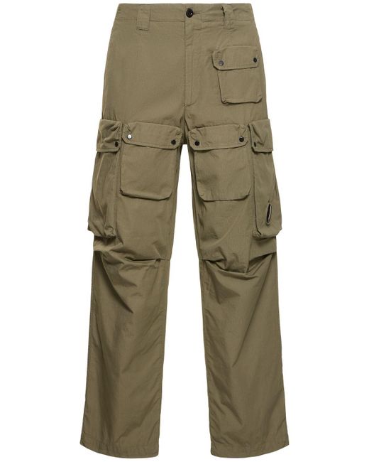 Pantalon cargo en ripstop C P Company pour homme en coloris Green
